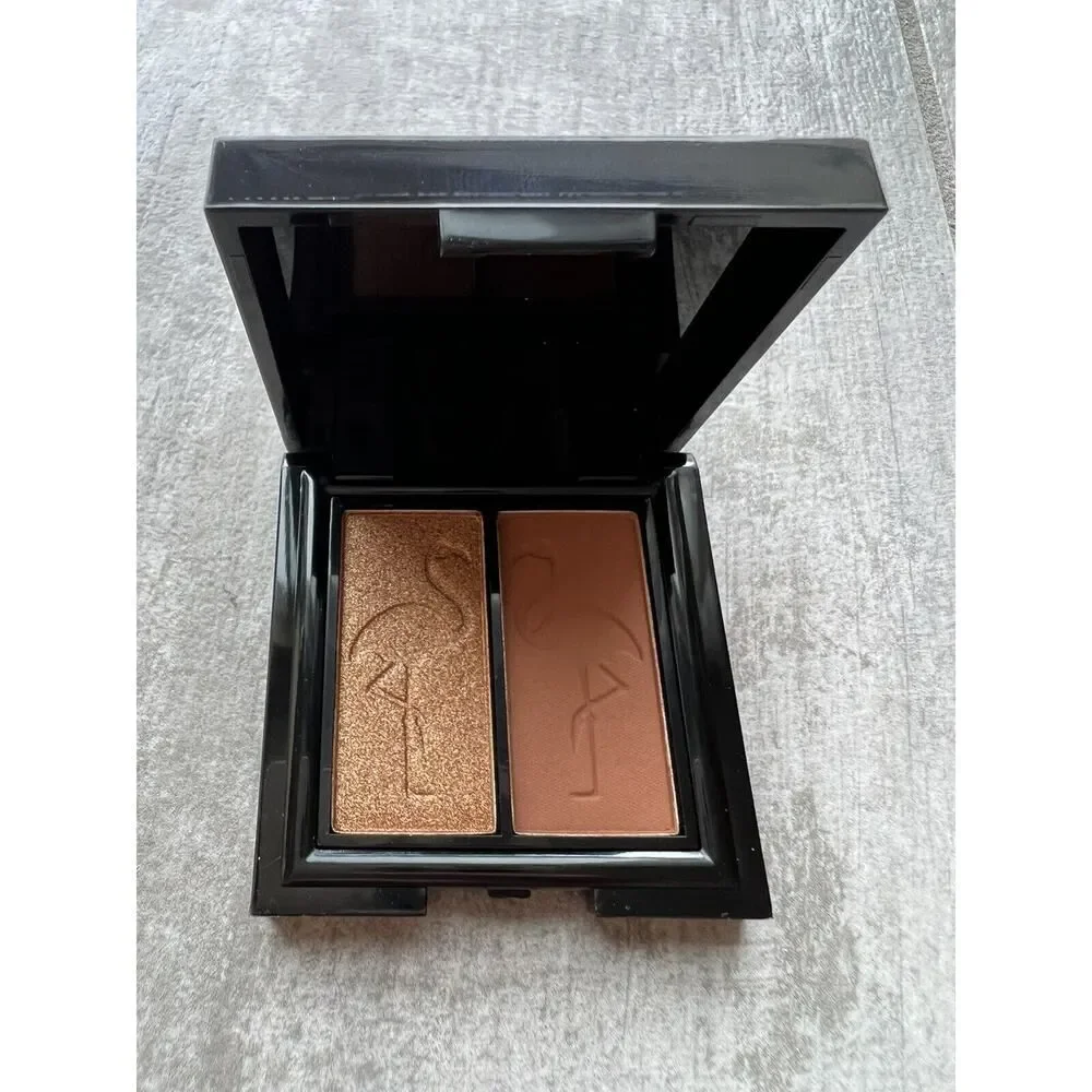 Shaina B. Miami Eyeshadow Duo in B. Brazen .088oz/ 2.5g Deluxe Sample NEW